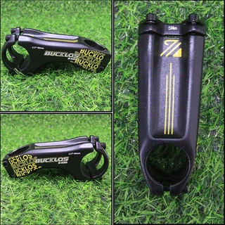 Bucklos -17° คอแฮนด์รถจักรยาน 90 มม.MTB Stem สําหรับ 31.8 มม. อะลูมิเนียมอัลลอย สเต็ม คอแฮนด์จักรยานเสือภูเขา อุปกรณ์จักรยาน