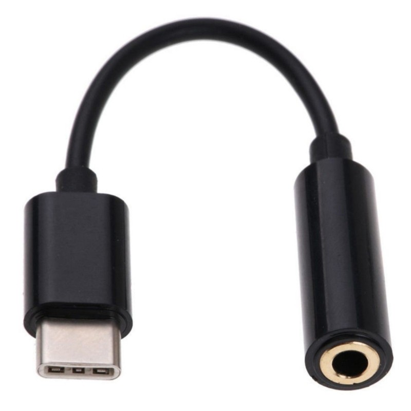 อะแดปเตอร์หูฟัง redbaiaa Type C ถึง 3 5 มม. สีดําสําหรับประสบการณ์ Auditory ที่ไร้รอยต่อ