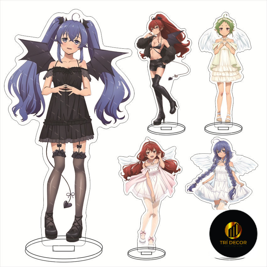 พวงกุญแจ, Standee รุ่นอะนิเมะ Unemployed Reincarnation Rudeus Erisu Sylphette อะนิเมะโต๊ะศึกษาตกแต่ง