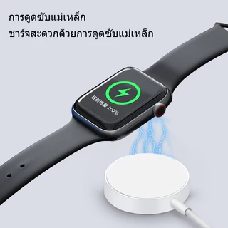 เครื่องชาร์จนาฬิกา USB เหมาะสำหรับ i-Watch Series 9 8 7 6 4 3 SE Type-C สายชาร์จแม่เหล็กตัวเลือกอินเทอร์เฟซ 2 ประเภท