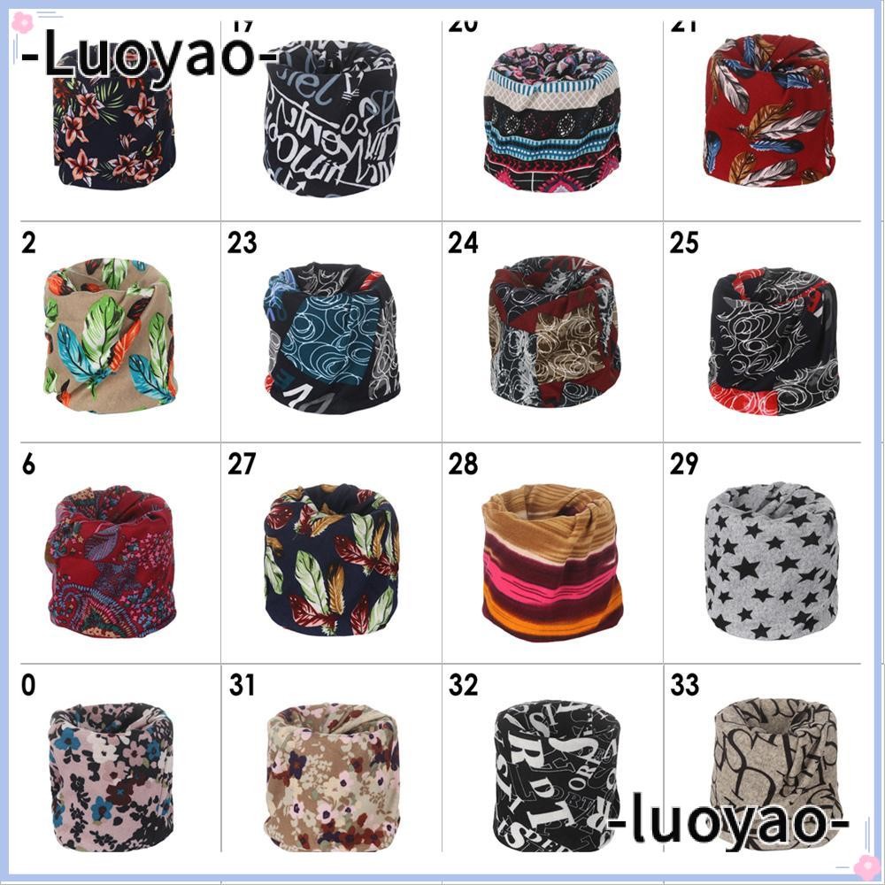 Luoyao ที่คาดผมจักรยานผ้าฝ้ายอุ่นคอฤดูหนาวกันลมกีฬา Headwear Face