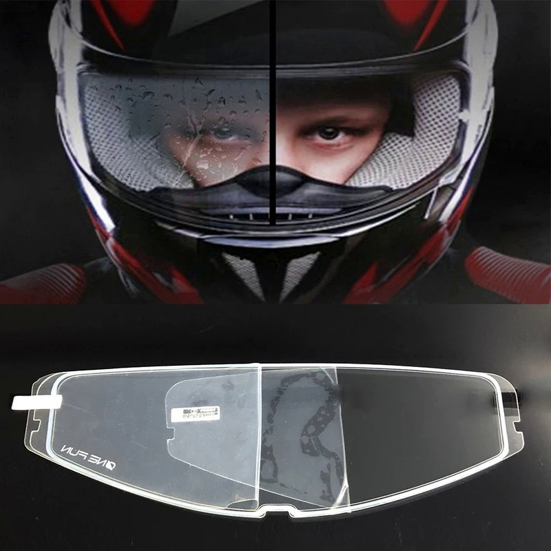 for MT-V-28B Helmet Visor Film Anti Fog for MT THUNDER 4 SV Lens Anti Fog Film Motorcycle Helmet Acc