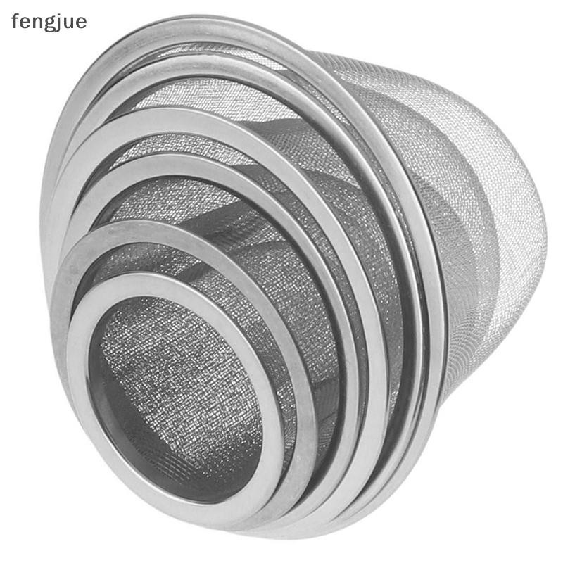Fengjue ตาข่ายสแตนเลสแบบใช้ซ้ําได้กรองชากาน้ําชาใบชากรองเครื่องเทศ TH ราคา ถูกที่สุด ดีลบีเคเค แกลเลอรีภาพที่ 2