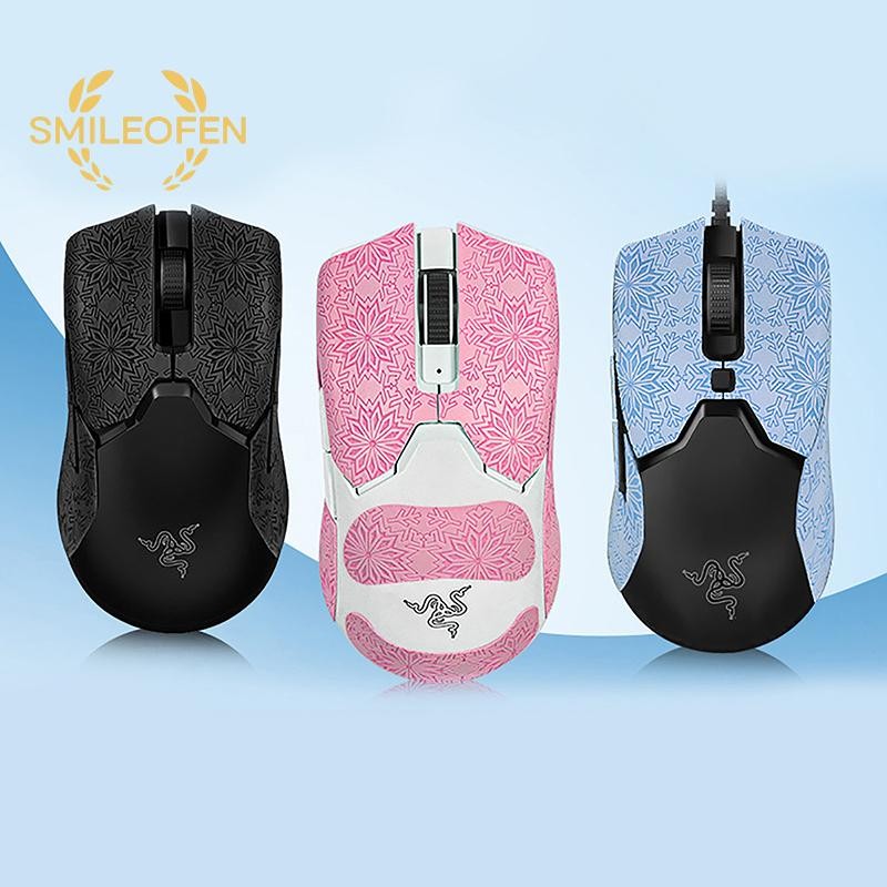 [Smileofen] Mouse Grip Tape Sticker Non Slip Suck Sweat For Viper Ultimate Gaming Mouse Mouse Anti-Slip Sticker ใหม่