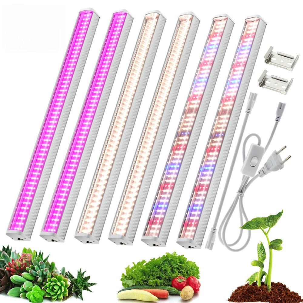 AC100-265V Full Spectrum LED Grow Light IP65 กันน้ํา LED บาร์ Indoor ดอกไม้ Grow อุปกรณ์แสงเสริม