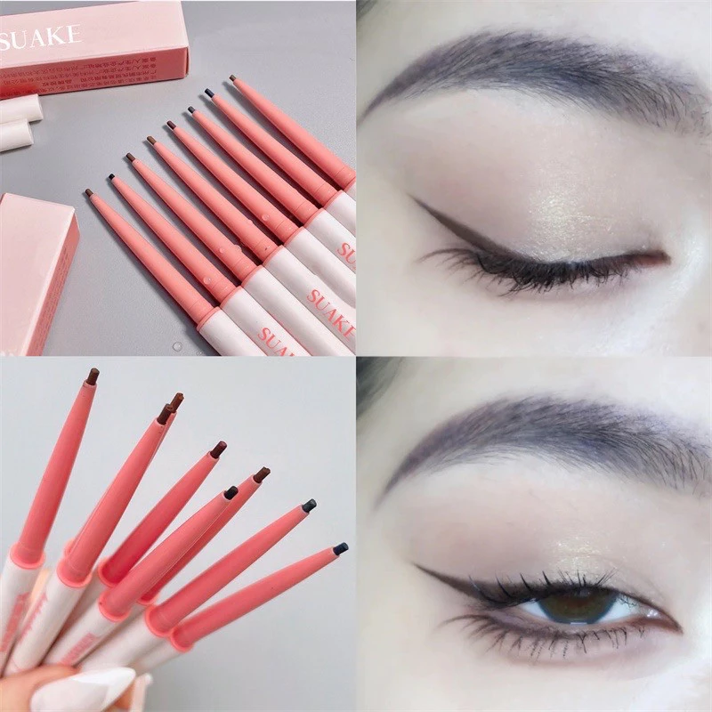 SUAKE อายไลเนอร์ กันน้ำ ติดทนนาน 2 สีเนื้อนุ่ม เขียนง่าย กันเหงื่อ เส้นสวย คมชัด