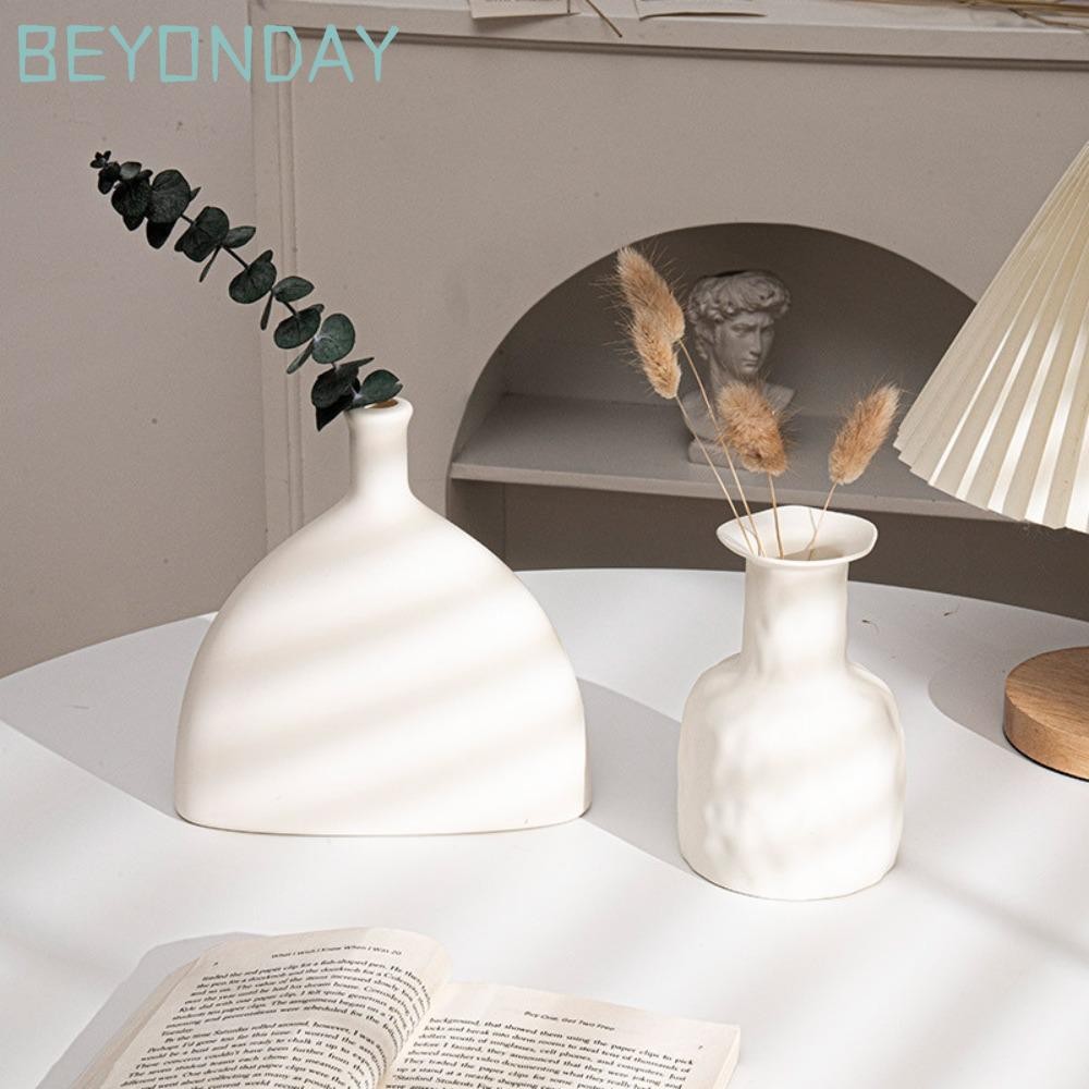 BEYONDAY แจกันเรียบง่าย,การจัดดอกไม้ตกแต่งโต๊ะ Ins Nordic แจกัน,ของขวัญพลาสติกตกแต่งภายในอุปกรณ์ตกแต่งบ้านโมเดิร์นศิลปะแจกัน