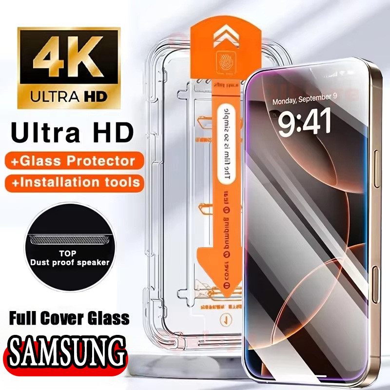 กระจกนิรภัย for Samsung A17 A07 A05 A05S A55 A56 A16 A15 A12 S25 S24 ultra A54 A53 A35 A34 A22 A14 A52S 5Gป้องกันหน้าจอ