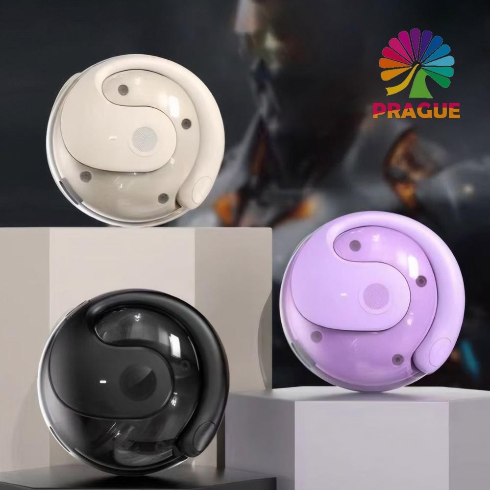 Wireless BT AI Translator Earbuds 144 ภาษาสําหรับธุรกิจการเดินทางและการเรียนรู้ [prgue.th]