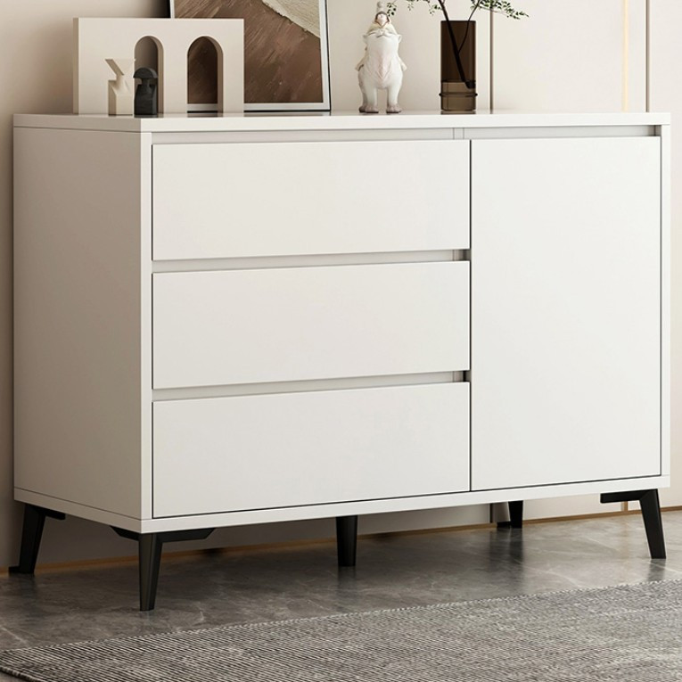 Nivison Cabinet 3-Drawer Multi-Function Storage Cabinet 3 Drawer Chest Drawer & 2-Layer
