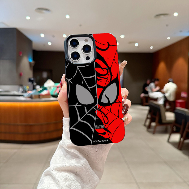 แอปเปิ้ลโทรศัพท์ สไปเดอร์แมน สำหรับ iPhone เคสไอโฟน 13 12 11 PRO MAX X XS MAX 16 15 14 XR 7/8PLUS จัดส่งจากประเทศไทย - รูปที่ 6