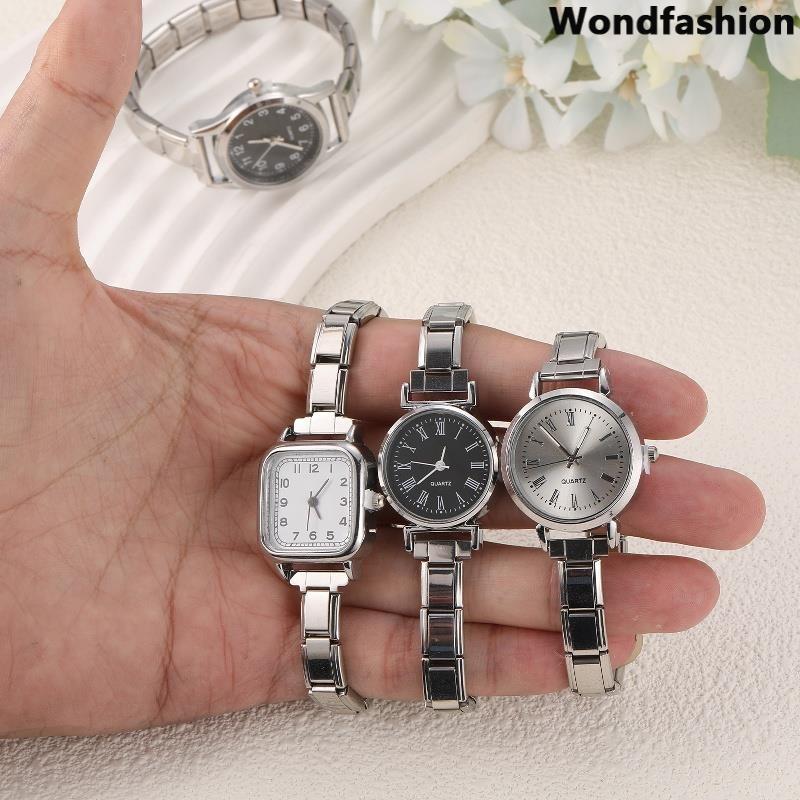 สร้อยข้อมือนาฬิกา Linker Italian Charm Modular สร้อยข้อมือนาฬิกา Fit 9 มม.สร้อยข้อมือสแตนเลสทําเครื่องประดับ