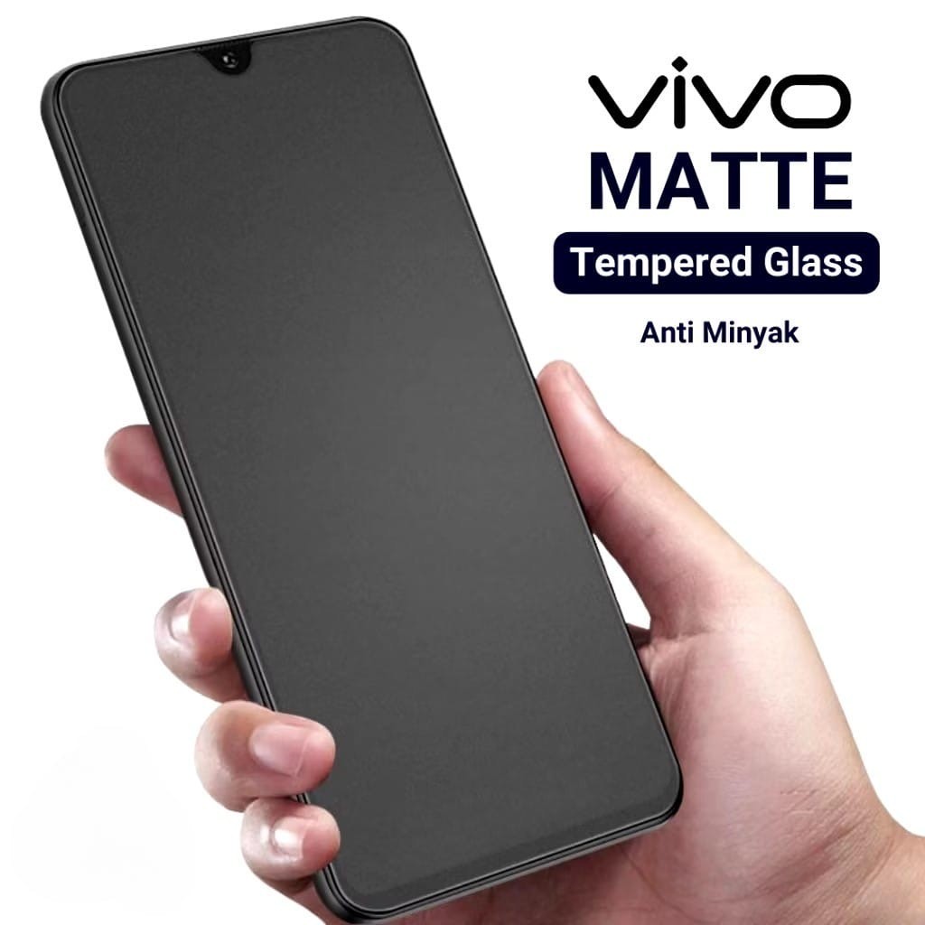 กระจกนิรภัย Matte Vivo X21 X23 X27 X27 Pro X30 X30 Pro X50 Z1 Z1X Z1 Pro Z3 Z3X Z5 Z5 Z5X