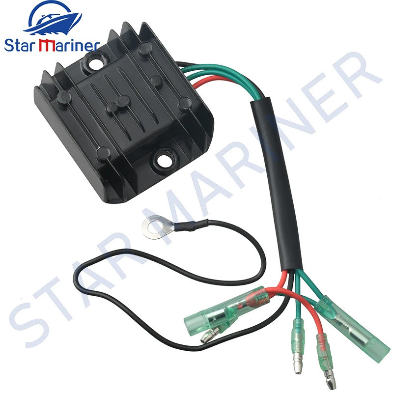 6h0-81960 Rectifier Regulator Assy สําหรับ Yamaha Outboard มอเตอร์ 2T 50HP 75HP 80HP 85HP 90HP 115HP