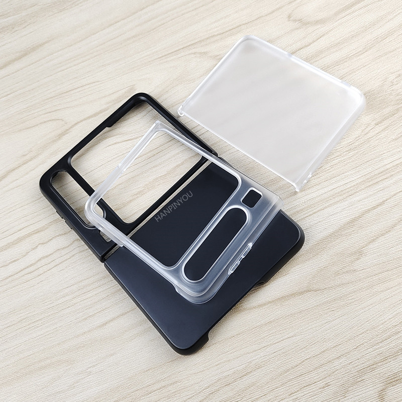 เคสพีซีเคลือบด้านเรียบบางเฉียบสําหรับ Huawei Pura X PuraX ป้องกันลายนิ้วมือฮาร์ดฝาครอบป้องกันด้านหลัง