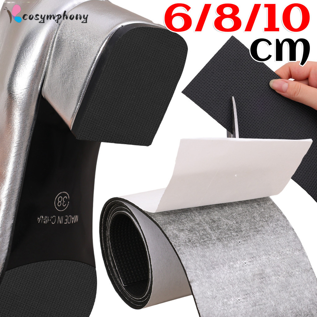 1/2/3 ม้วน Self Adhesive Mute Sole สติกเกอร์ - Anti Slip EVA รองเท้าส้นสูง Protector Patch - สําหรับรองเท้าทุกประเภท 6/8/10 ซม.