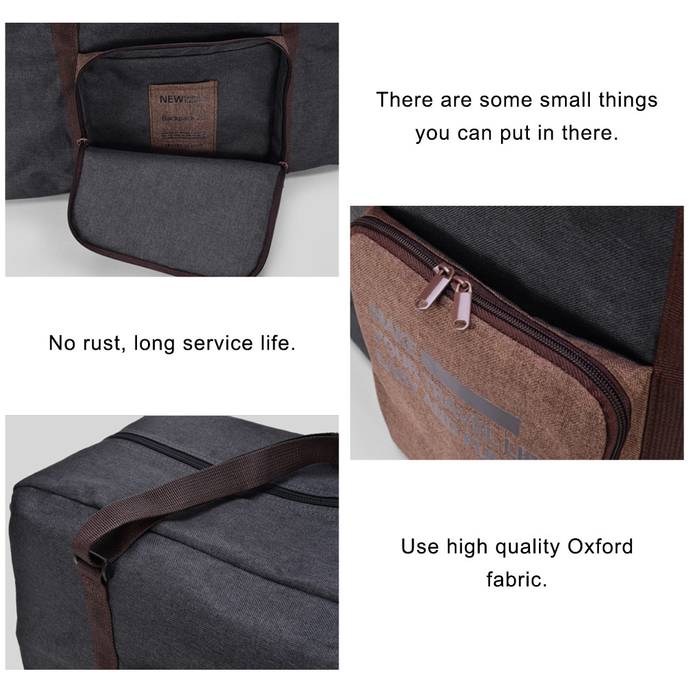 กระเป๋าเดินทางพับได้ ความจุขนาดใหญ่ กันน้ำ กระเป๋าเดินทางพกพา Travel Bag