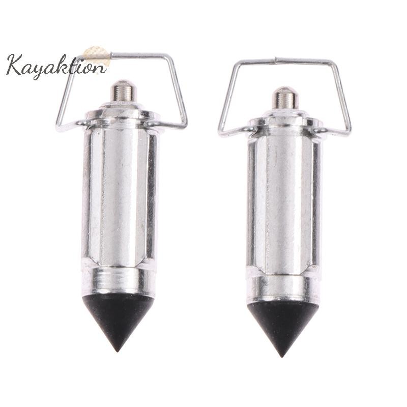 Kayaktion 2 ชิ้นเข็มวาล์วคาร์บูเรเตอร์ PZ26 125 GY6 CB400 PZ19 CVK GN12 Carb อะไหล่ซ่อมสําหรับรถจักร