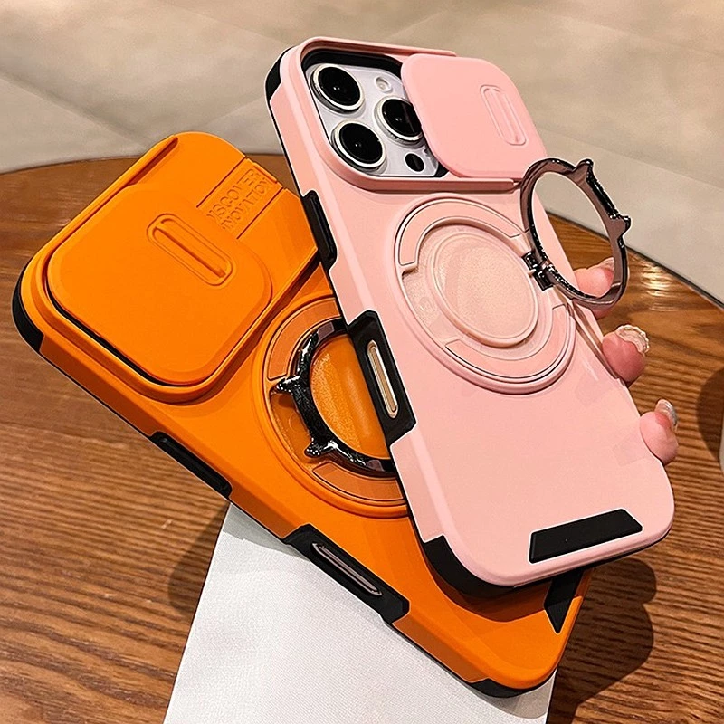 หรูหราไร้สายชาร์จเคสโทรศัพท์สําหรับ ไอโฟน 11 12 13 14 15 16 มือโปร สูงสุด บวก แม่เหล็กแหวนยึดฝาครอบป้องกัน