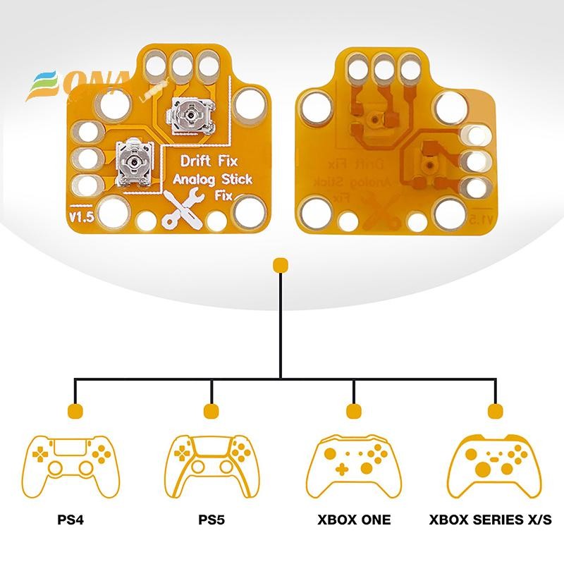 [QNA] 10 ชิ้น Analog Stick Drift Fix Mod รีเซ็ต Drift Thumbstick ความต้านทานสอบเทียบแผ่นสําหรับ PS5 PS4/Xboxone เกมคอนโทรลเลอร์ใหม่