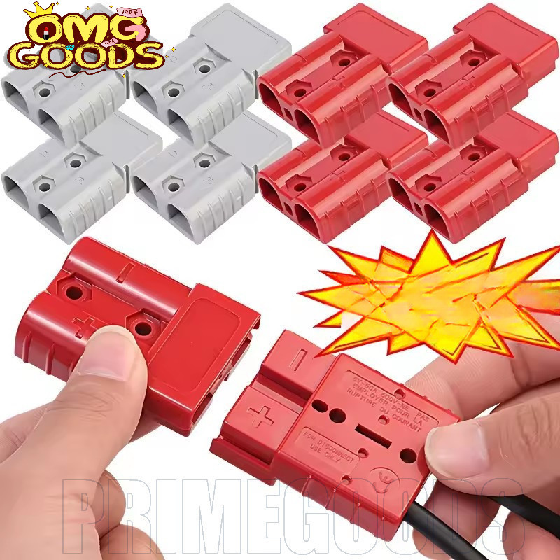 DC Power Solar ซ็อกเก็ตรถจักรยานยนต์อะแดปเตอร์ชาร์จแบตเตอรี่ - 50A 120A Anderson สไตล์ปลั๊กตัวเชื่อมต่อ - ขั้วต่อไฟ