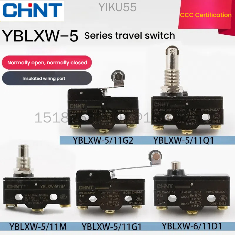 CHNT travel Z-15GW22-B GQ จํากัด microswitchYBLXW-5 11G2 G1 Q1 Q2 M D1