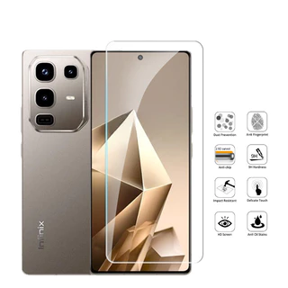 ฟิล์มกระจกนิรภัยสําหรับ Infinix Note 50 Pro Note50 50Pro หมายเหตุ 50 Pro + 50X 50S 4G 5G 2025 ป้องกันหน้าจอกล้องกลับเลนส์ป้องกันกระจกคลุมทั้งหมดฟิล์มด้านหน้า