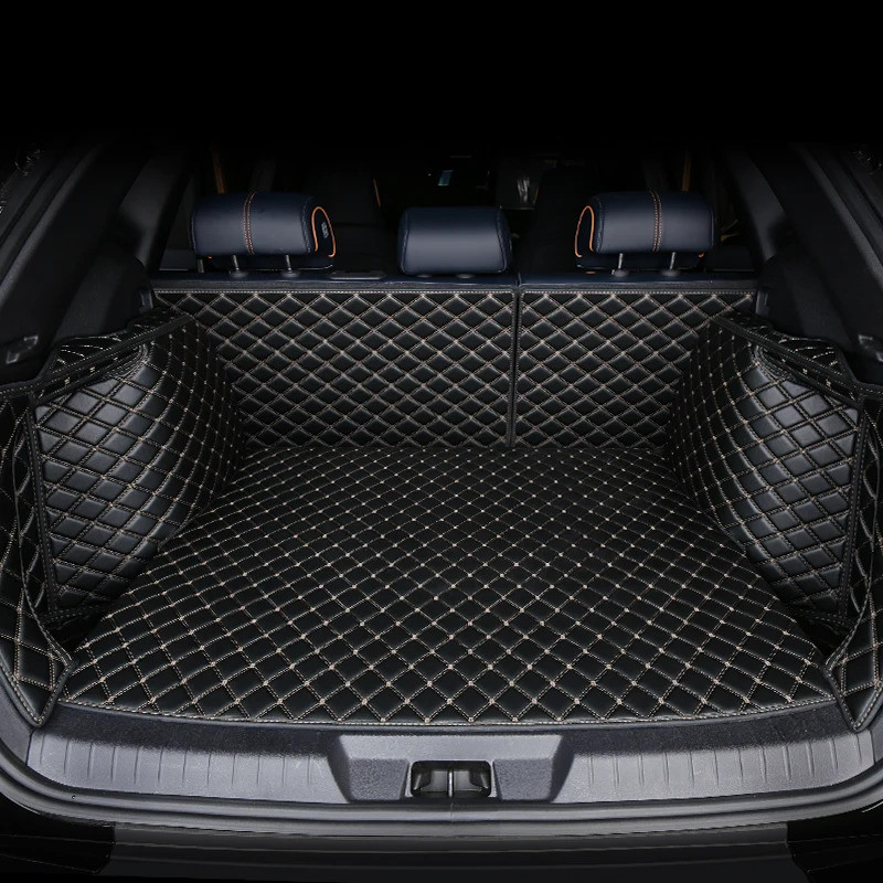 Car Trunk Mat For Nissan Qashqai J11 J12 Kicks X Trail T31 T32 March Patrol Y61 Y62 Custom Waterproo