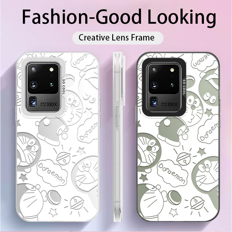 สําหรับ Samsung Galaxy S20 Ultra & Samsung S20 Ultra 5G ,แมวหุ่นยนต์น่ารัก,พระอาทิตย์ขึ้น,เคสโทรศัพท์ IMD ป้องกันการตกเคลือบคุณภาพสูง