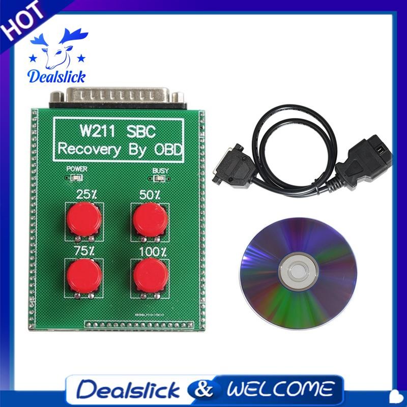 Dealslickfor Obd W211 R230 ABS SBC เครื่องมือรหัสซ่อม C249F รีเซ็ตเครื่องมือสําหรับ Be -Nz SBC