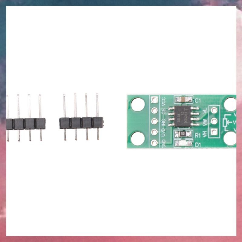 (XAVS)X9C103S Digital Potentiometer Module สีเขียว 100K 100Th Order Digital Potentiometer Circuit