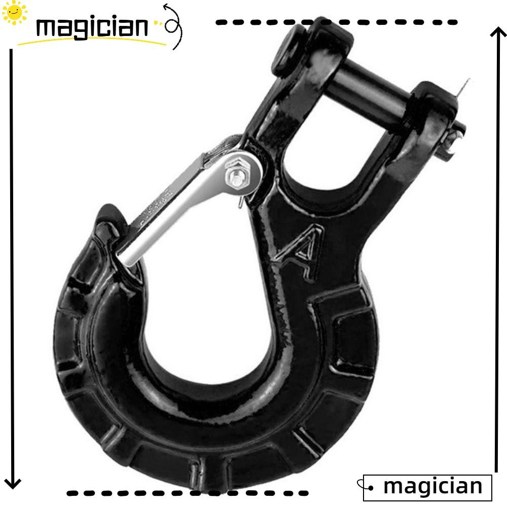 Mag Winch Hook,รถพ่วงHookเครื่องมือบํารุงรักษารถยนต์รถแทรกเตอร์Hitch,ลากจูงรถกู้ภัยตะขอเหล็กคาร์บอนรถยนต์และรถจักรยานยนต์
