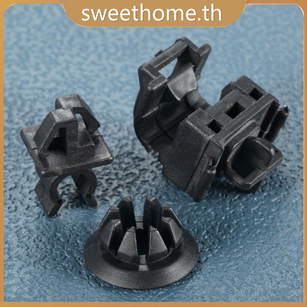 <SWHOME> 3 ชิ้น Hood Rod Holder ที่เปิด Stay Grommet คลิปสําหรับ Accord Odyssey <OCTOBER>