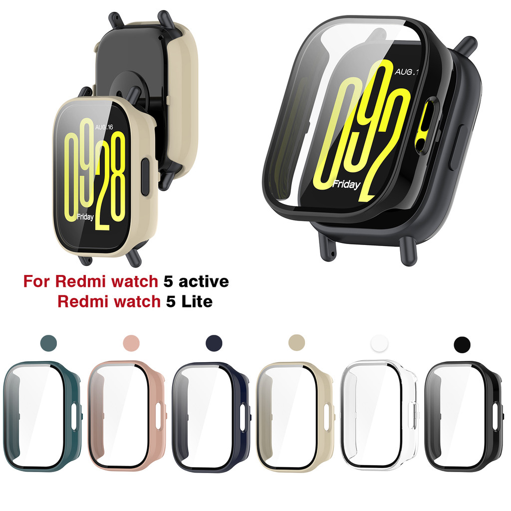 เคสกระจก สําหรับ Redmi Watch5 Lite สำรอง Case For Redmi Watch 5 Active เคสนาฬิกา