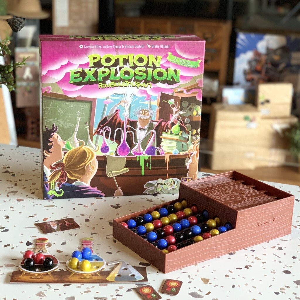 Potion Explosion ห้องเรียนนักปรุงยา [TH] Board Game บอร์ดเกม