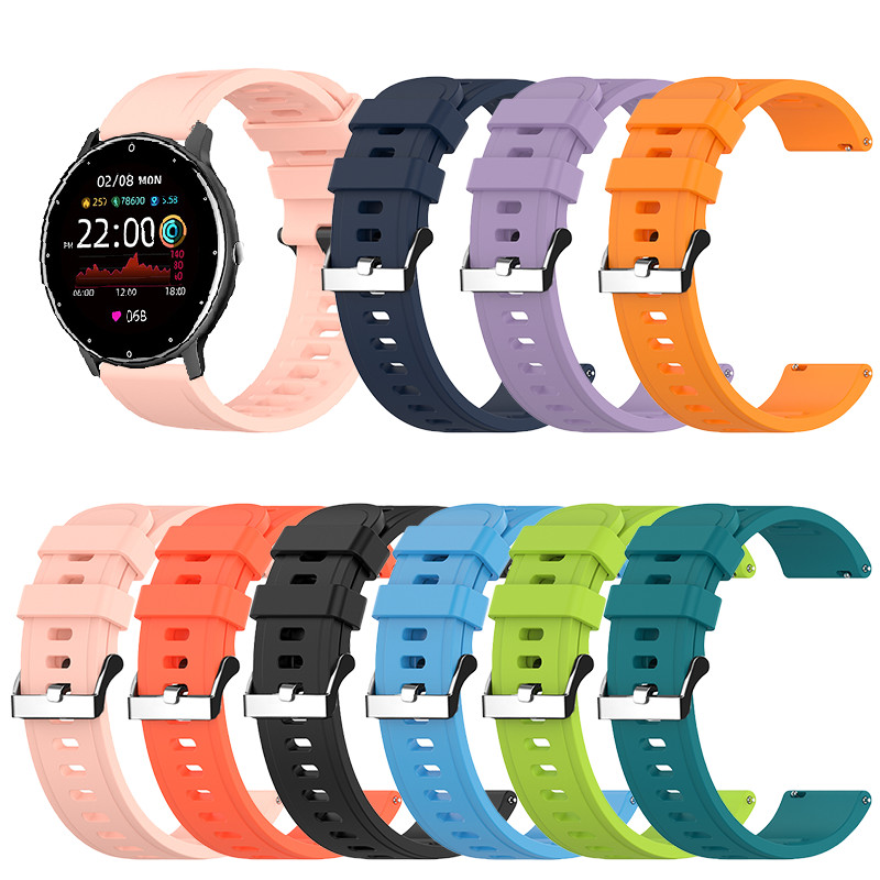 สําหรับ ZL02/ZL02D/ZL02Cpro สายซิลิโคนเปลี่ยนสาย Soft Smart Watch Band