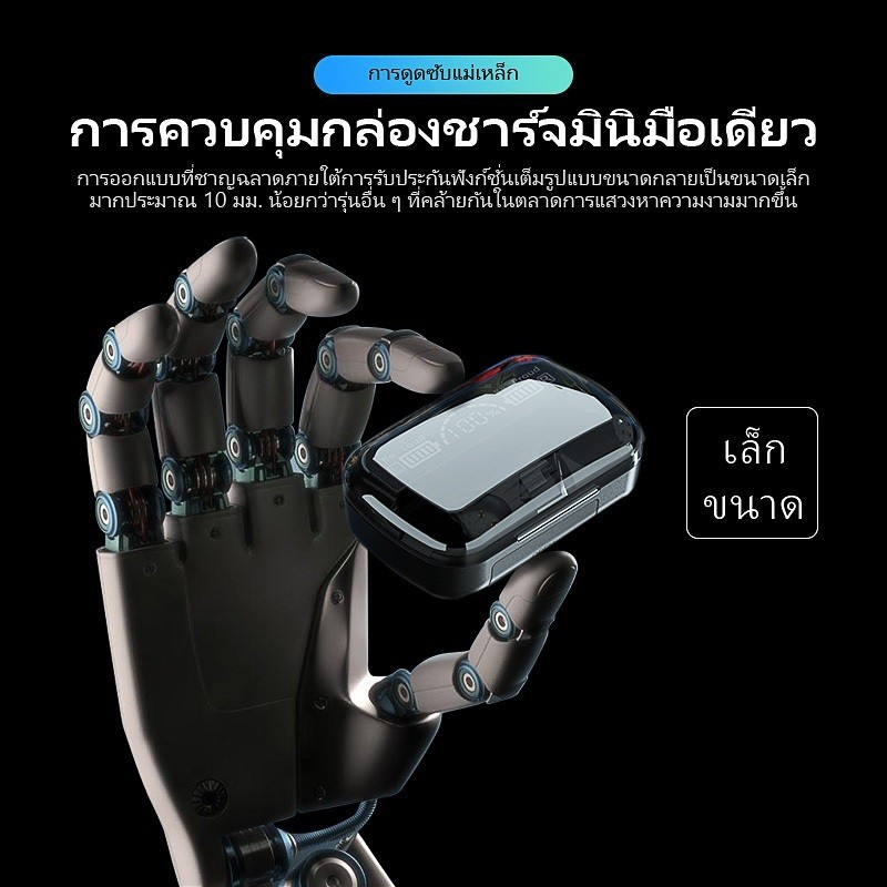 CANLIKLIFE หูฟังบลูทูธไร้สาย หูฟังลูทูธ หูฟังTWS M10 กันน้ำ  เสียงดีมาก HIFI มีไมโครโฟน บลูทูธเวอร์ชัน5.4ล่าสุ