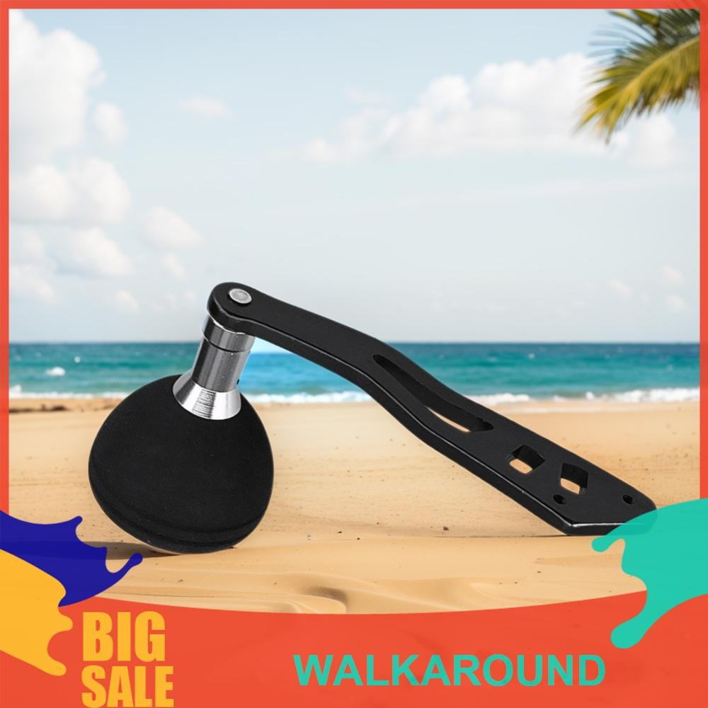 รอกตกปลา Handle Metal Knob Handle Kit Single Rocker Arm อุปกรณ์ตกปลา [walkaround.th]