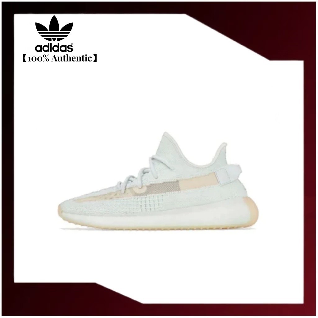 ขายร้อนรองเท้า Adidas Originals Yeezy Boost 350 V2 ตาข่ายรองเท้าผ้าใบระบายอากาศ