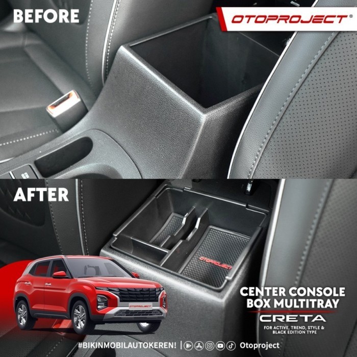 เซ็นทรัล CONSOLE BOX MULTITRAY CRETA NON PRIME ORIGINAL OVRECT