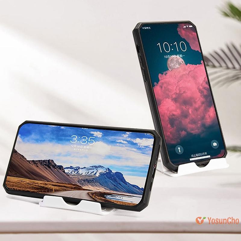 โยซันโช] ที่วางโทรศัพท์แบบพกพาขี้เกียจหลายมุมปรับสากลพับโทรศัพท์มือถือแท็บเล็ตโต๊ะยืนใหม่ - รูปที่ 5