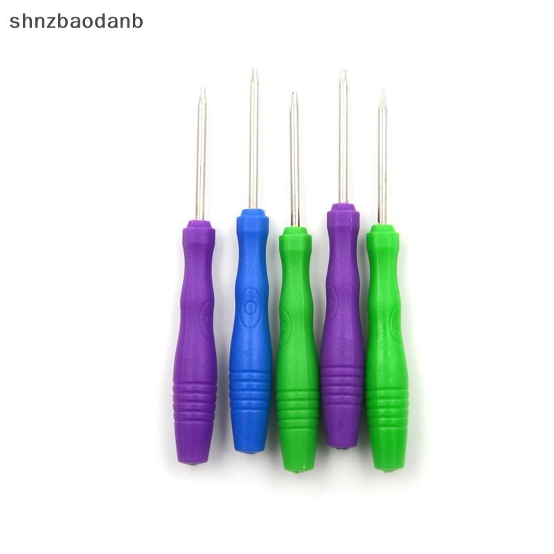 [SHNZFF] 5 ชิ้นใหม่ T2 T3 T4 T5 T6 Torx ไขควงแม่เหล็กซ่อมชุดเครื่องมือสําหรับโทรศัพท์มือถือ YBUI