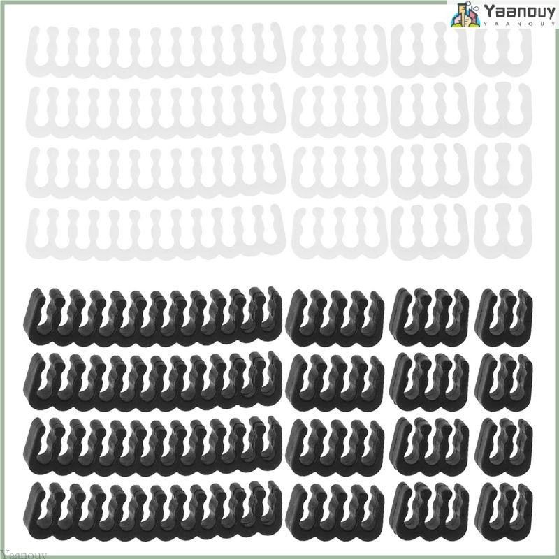 Yaa 16 ชิ้นชุดสาย PP หวี Clamp คลิปสําหรับ 2 5-3 2 มม.สายไฟ PC สายไฟ 4 6 24 พินสายคอมพิวเตอร์ Winder