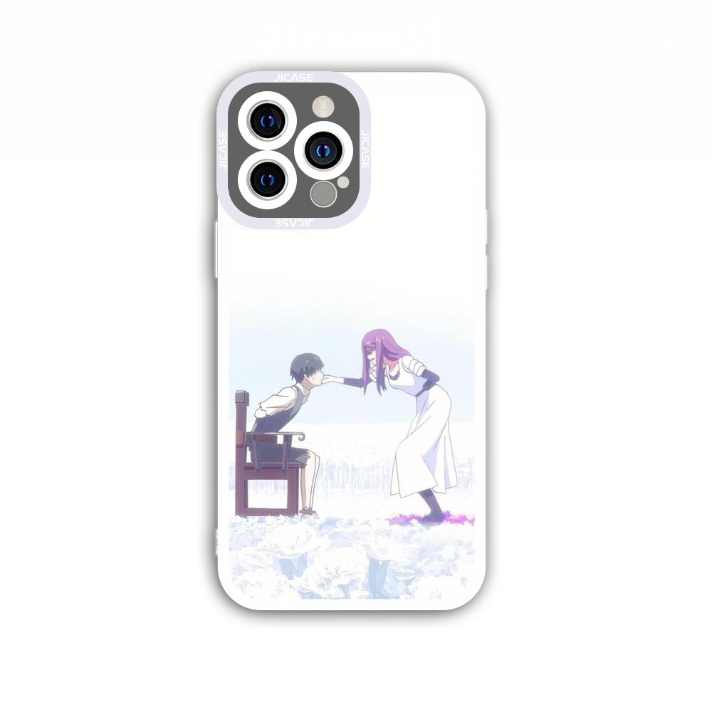 เคส iPhone Square Edge Samsung Xiaomi Oppo อะนิเมะ Tokyo Ghoul Tokyo Ghoul ตัวละคร Kaneki Ken x Kami