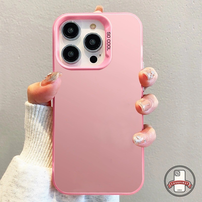 อะคริลิค IMD แผ่นไฟฟ้าสีทึบอ่อนนุ่ม เคส Infinix Hot 40i 30i 8 9 20 Play Smart 8 5 7 6 Plus Tecno Spark 20C 10C Pro ราคา ถูกที่สุด ดีลบีเคเค แกลเลอรีภาพที่ 4