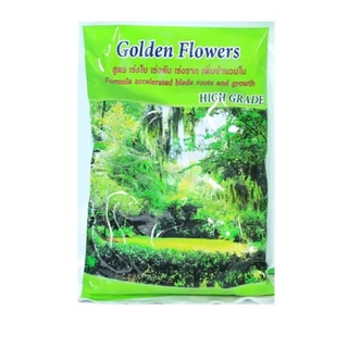ปุ๋ยน้ำ Golden flowers เร่งใบ เร่งดอก กำจัดเชื้อรา กำจัดแมลง ฮอร์โมน สารชีวภาพ ใช้กับ แคคตัส บอนสี #ปุ๋ยบัว