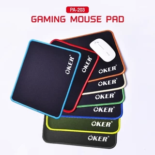 OKER PA-203 GAMING MOUSE PAD แผ่นรองเมาส์ขนาดเล็ก แผ่นรองเมาส์