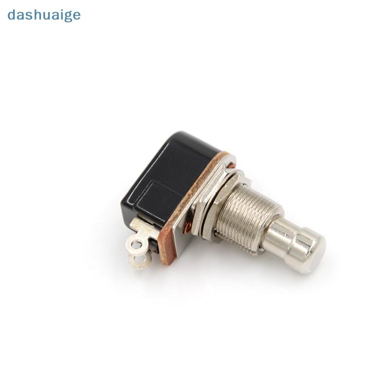 [WvW] สวิตช์กีตาร์ไฟฟ้าใหม่ Momentary Push Button Foot Switch SPST OoO