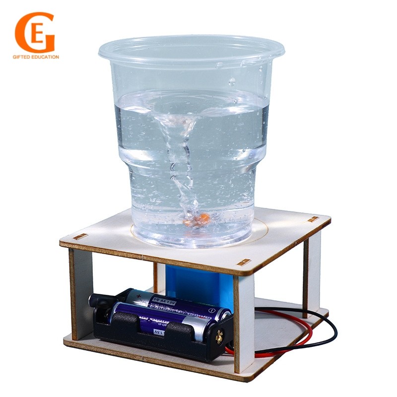 Gifted Education ไฟฟ้า Whirlpool Waterspout STEM ชุดเด็กการศึกษา DIY วิทยาศาสตร์ของเล่นการทดลองเด็ก Development โรงเรียนอุปกรณ์