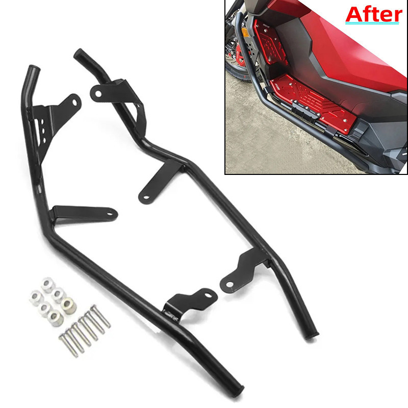 Y2023 ADV350ใหม่ ADV 350อุปกรณ์เสริมรถจักรยานยนต์บาร์กันชนกรอบป้องกันเครื่องยนต์กันชนพอดีกับ Honda A